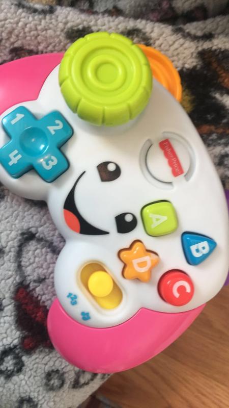 Fisher-Price Rires & Éveil Manette de jeu et d'apprentissage, Commandez  facilement en ligne