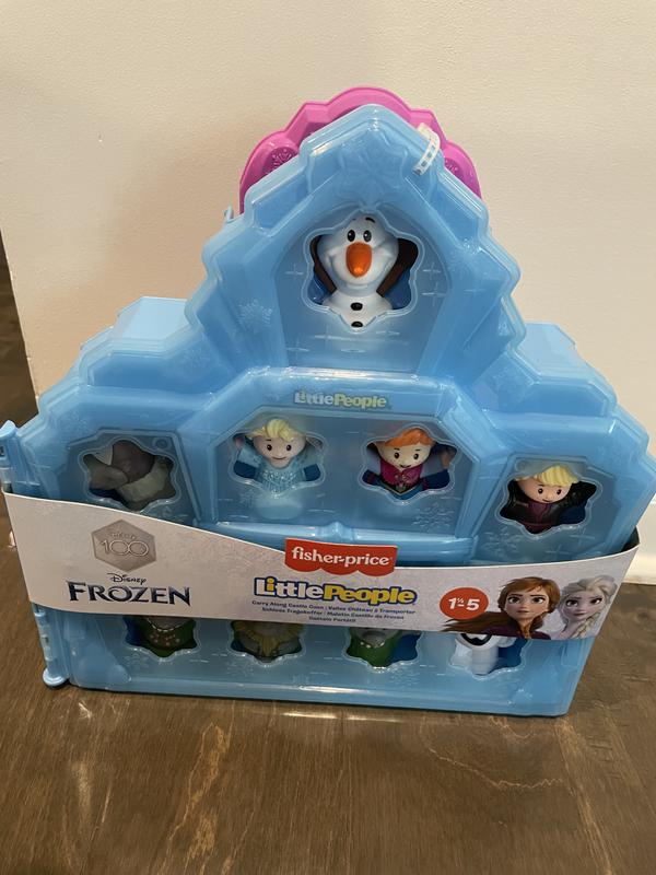 Case Compatible with Fisher-Price for Little People Collector Figures, Toy  Storage Organizer Holder for Disney Frozen for Elsa & Friends/ for Office