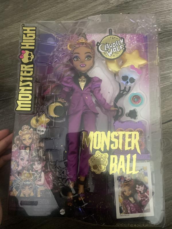 Coffret de jeu de poupées Monster High Clawdeen, pour les enfants de 3 ans  et plus