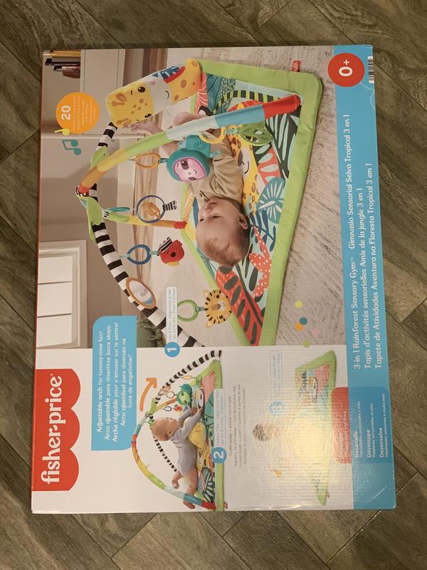 Tapete de Actividades Fisher Price Selva Tropical 3 en 1