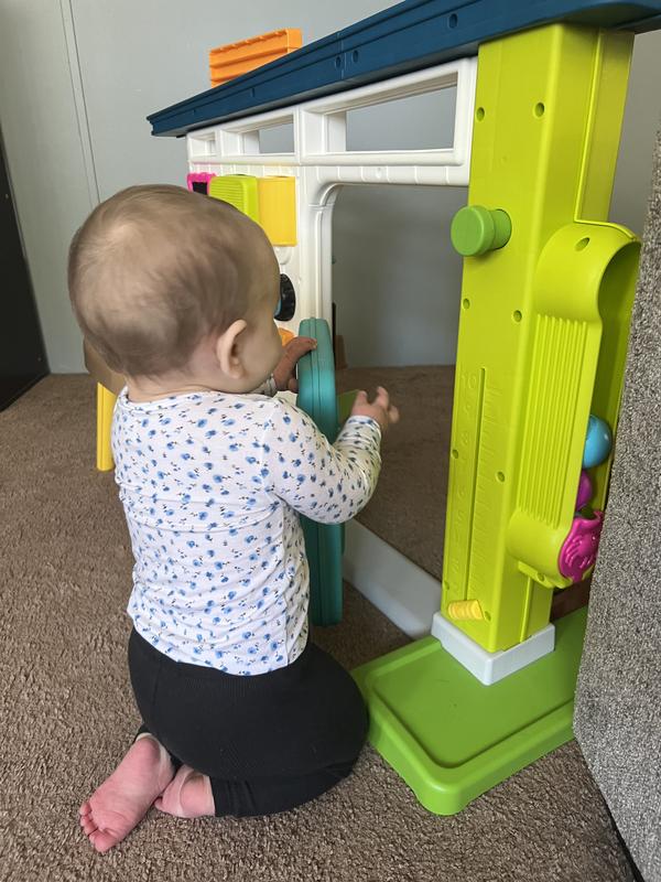 Loves to open and close the door!