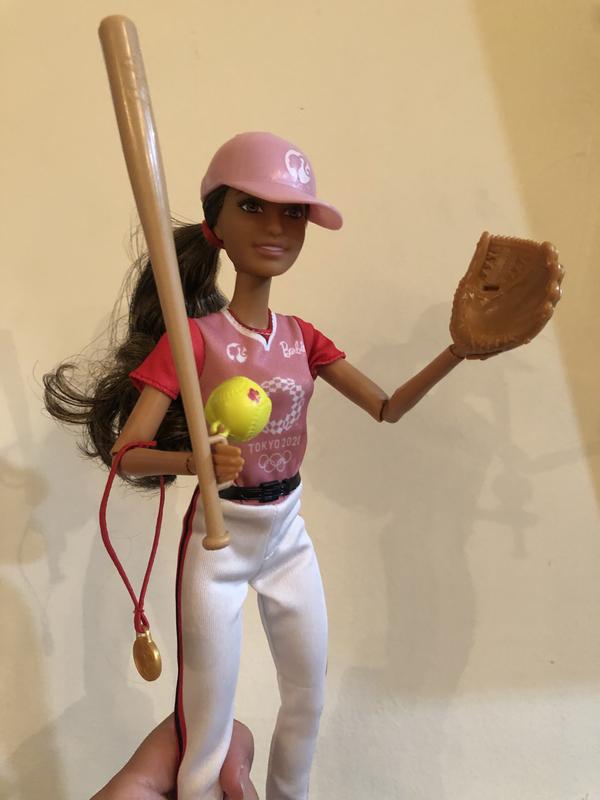 Barbie Olympic Games Tokyo 2020 Softball Doll and Accessories Toys R Us Canada