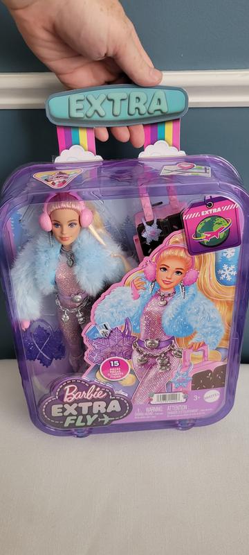 Poupée Barbie Voyage Extra Fly Mode Hiver