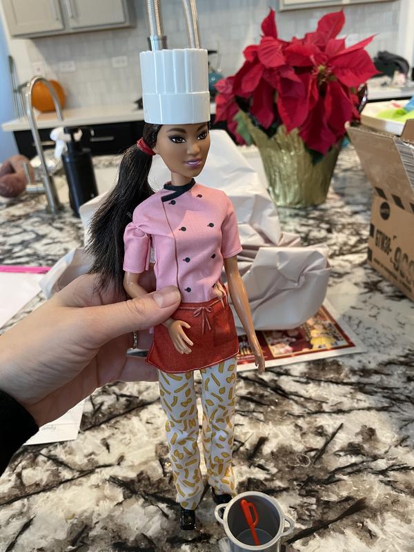 Barbie Pasta Chef Brunette Doll 12 in 30.40 cm and Accessories Toys R Us Canada