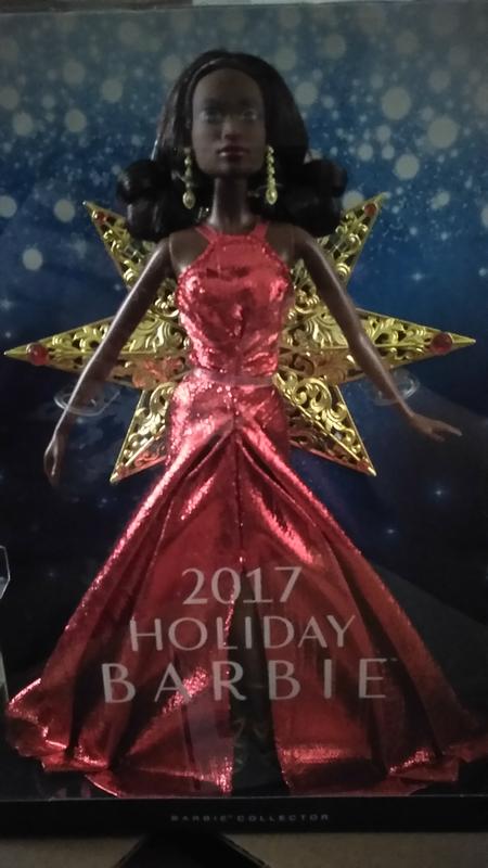 black barbie holiday collection