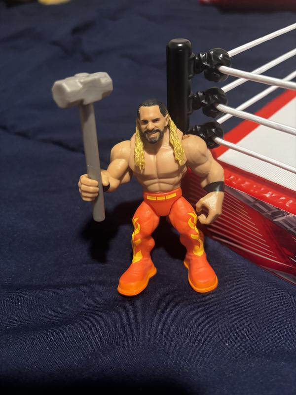 WWE Knuckle Crunchers Rebound Ring & Action Figure, Playset with Seth  Rollins Mini Figure | Toys R Us Canada