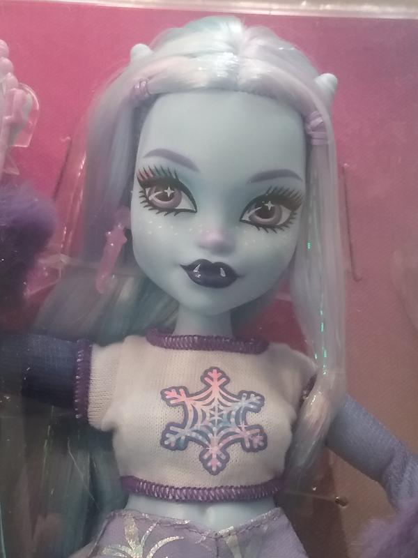Monster High Doll Abbey Bominable G3 Articulated 2023 Gen 3 Mattel HNF64  New