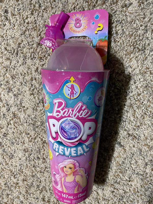 Barbie Pop Reveal Fruit Series Fruit Punch Doll, 8 Surprises