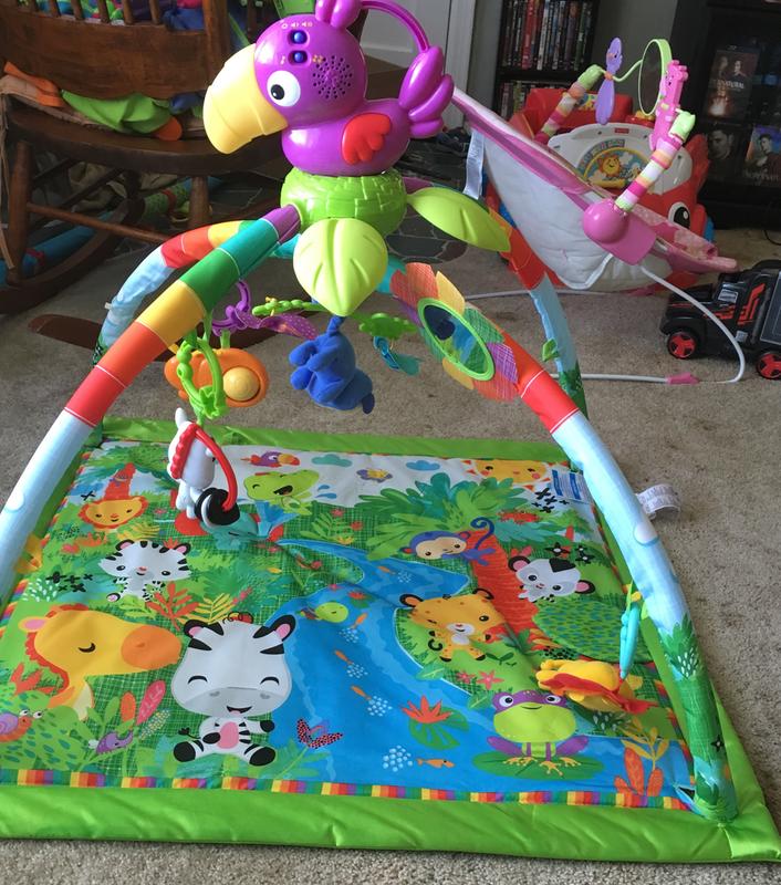 fisher price jungle activity mat