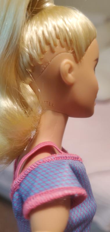 Barbie Made to Move Doll with 22 Flexible Joints & Long Blonde Ponytail  Wearing Athleisure-wear for Kids 3 to 7 Years Old