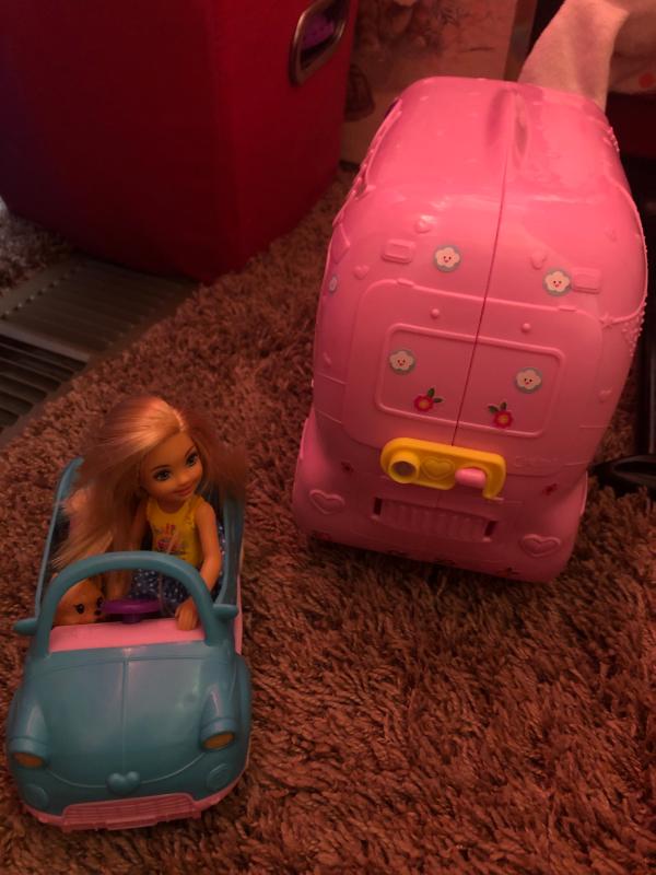 barbie camper sticker placement