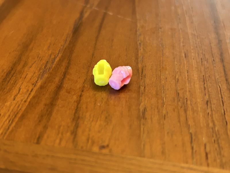 ice creams with sealed holes