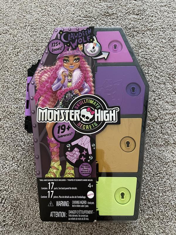 Monster High – Coffret Poupée Clawdeen Wolf Monstrueux Secrets