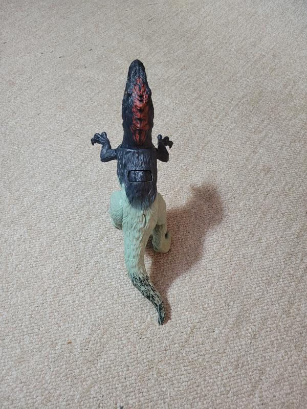 JURASSIC WORLD Wild Roar Eocarcharia Dino-Figur - Mit Brüllgeräuschen & AR-Erlebnis Für Kinder Ab 4