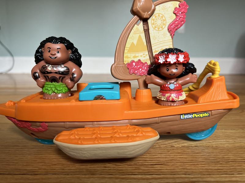 Little People Disney Princess Moana and Maui's Canoe