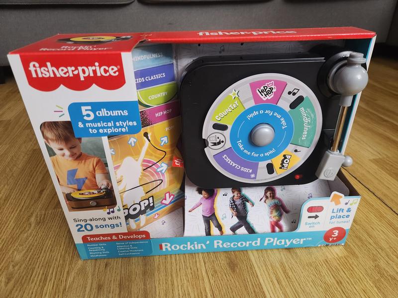 Rockin Record Baby Record Player Toy Fisher-Price® Rockin'™ Record