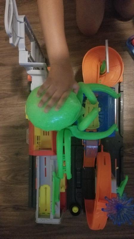 Top view when folded