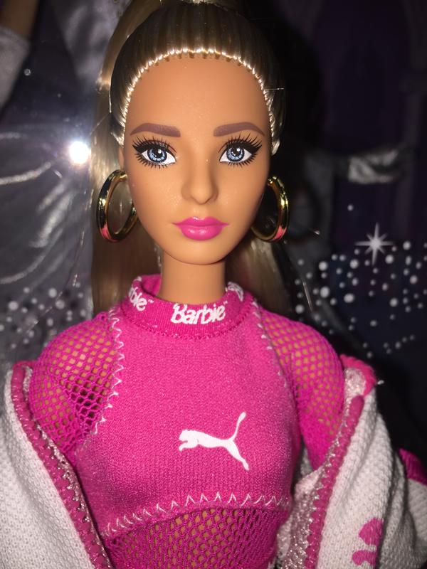 barbie doll with real eyelashes