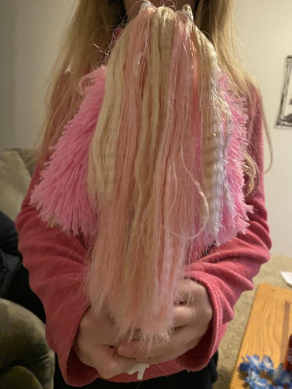 barbie extra fluffy pink jacket