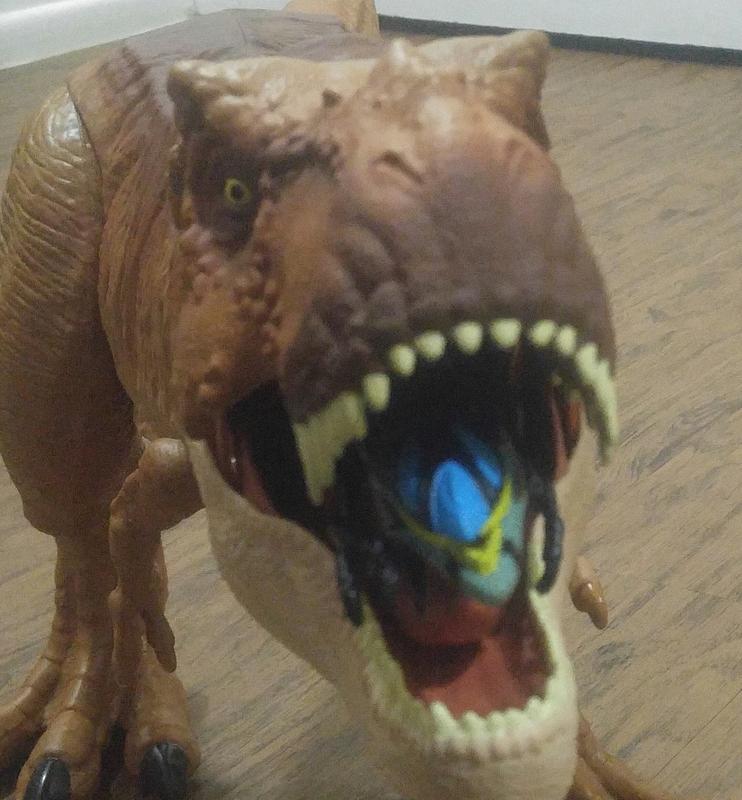 Jurassic World Super Colossal Dinossauro T-Rex - Autobrinca Online