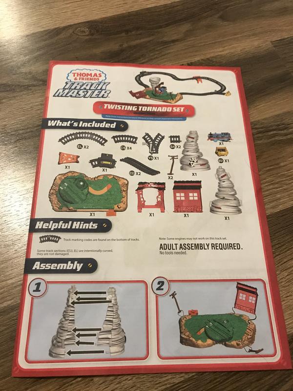 thomas & friends trackmaster twisting tornado set