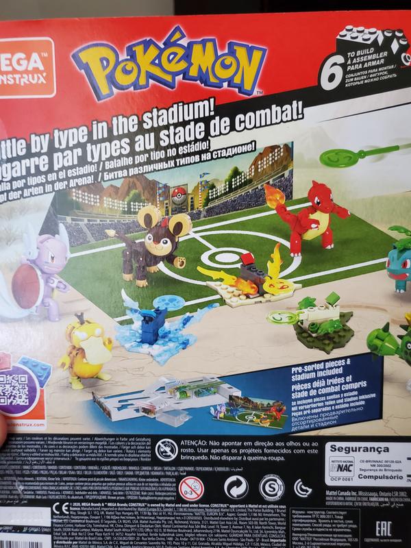 Mega Construx Pokemon Trainer Team Challenge Figure Building Set 