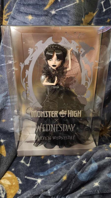 Monster High Wednesday Doll, Rave'N Wednesday Collectible in Black Gothic  Gown Inspired by Dance Scene, Premium Accessories and Doll Stand | Michaels