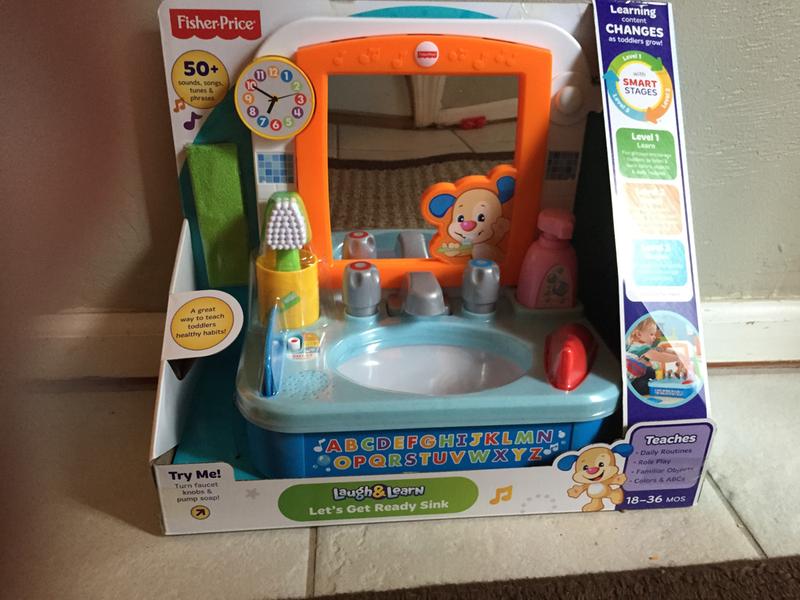 fisher price laugh and learn sink