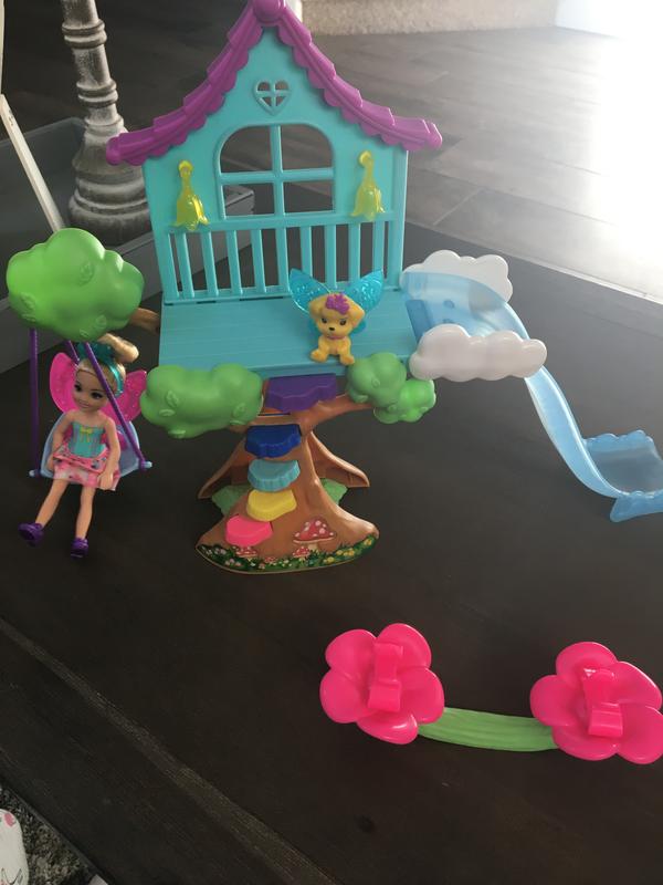 Barbie Dreamtopia Chelsea Fairy Doll and Fairytale Treehouse