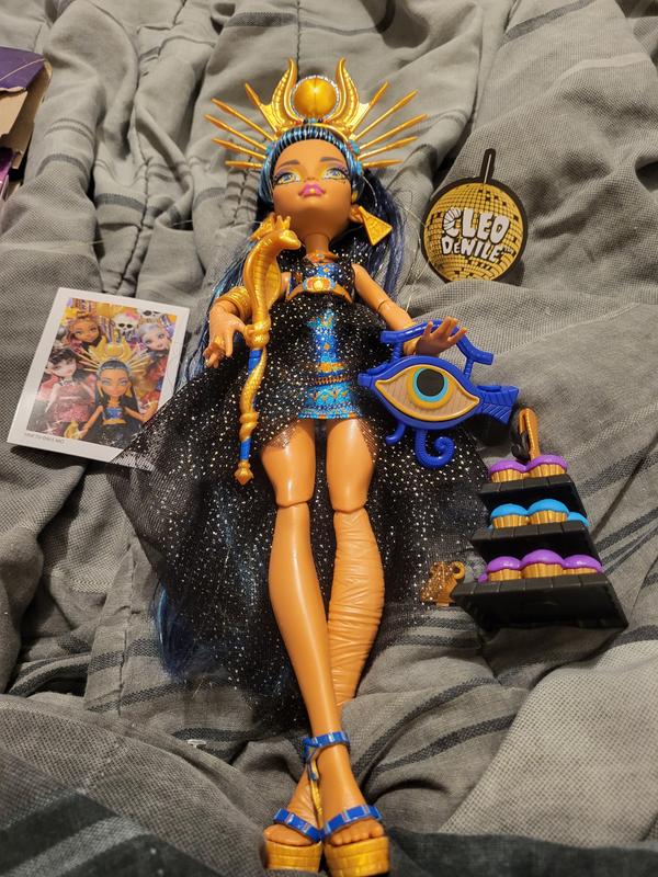 Monster High Cleo De Nile Doll in Monster Ball Party Dress with Accessories  