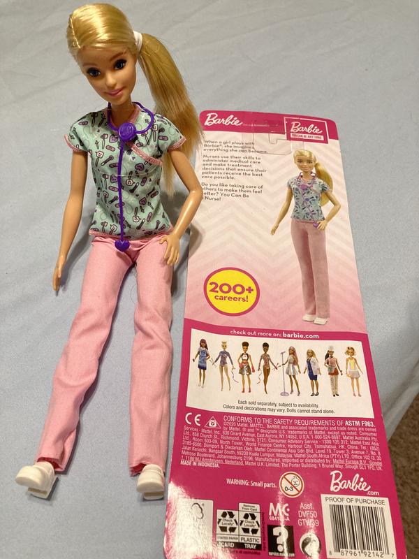 Nurse discount barbie doll