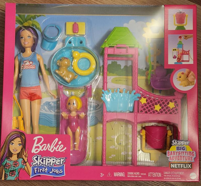 Barbie water best sale park playset