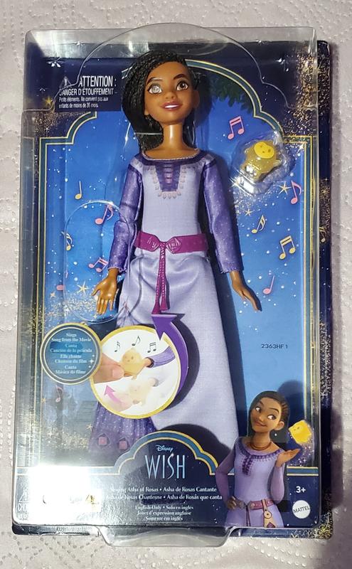 Disney's Wish Singing Asha of Rosas Fashion Doll & Star Figure