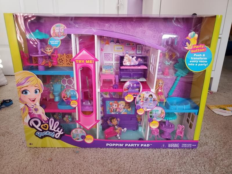 Polly Pocket Poppin' Party Pad | Mattel