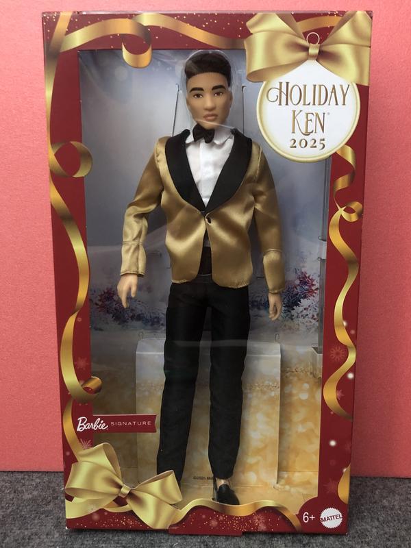 We keep our Holiday dolls in the box and this one displays nicely!