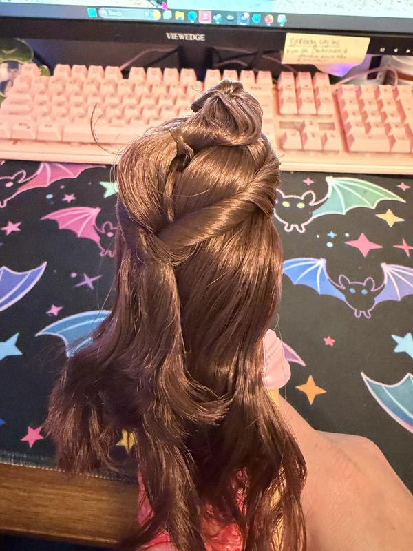 Customer photo for "Belle can play dress up!"
