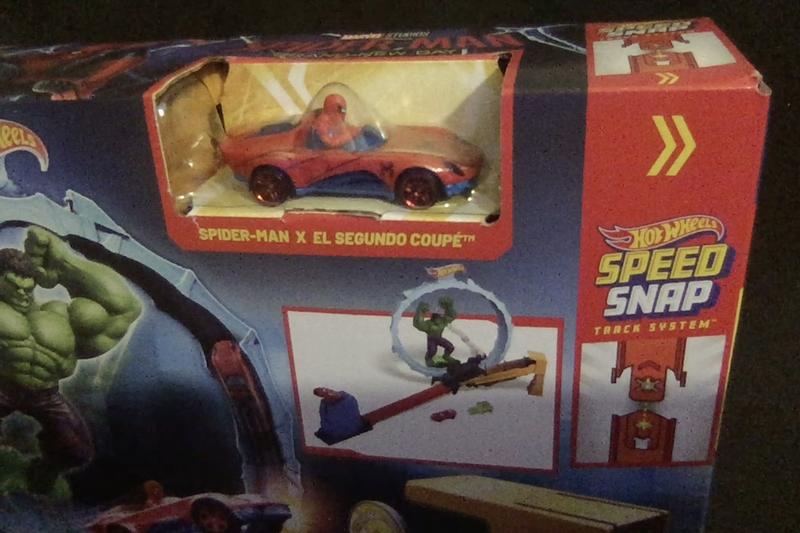 Customer photo for "Hot Wheels Spider-Man and Hulk"