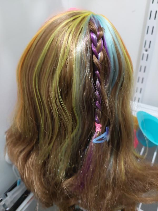 Barbie Deluxe Styling Head, Barbie Totally Hair, Brown Rainbow