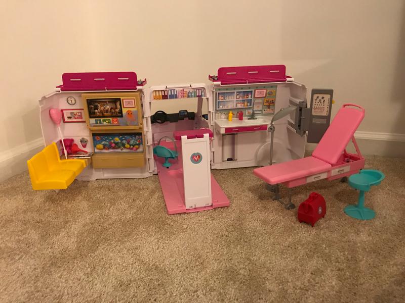 barbie hospital on wheels