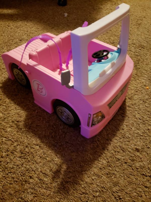 The cab of camper detatches to play