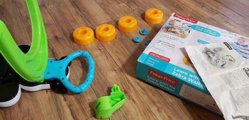 Fisher-Price Mon Trotteur Zèbre Parlant français…