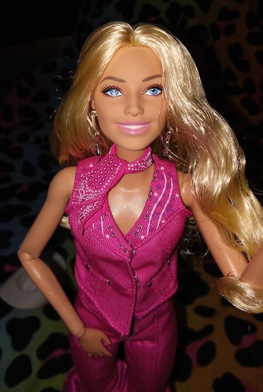 Poupée Barbie Le Film - Barbie en tenue western rose Mattel : King