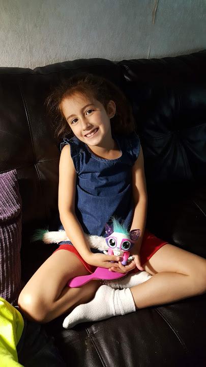 My daughter with Lil' Gleemerz