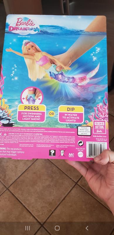 Back of packaging