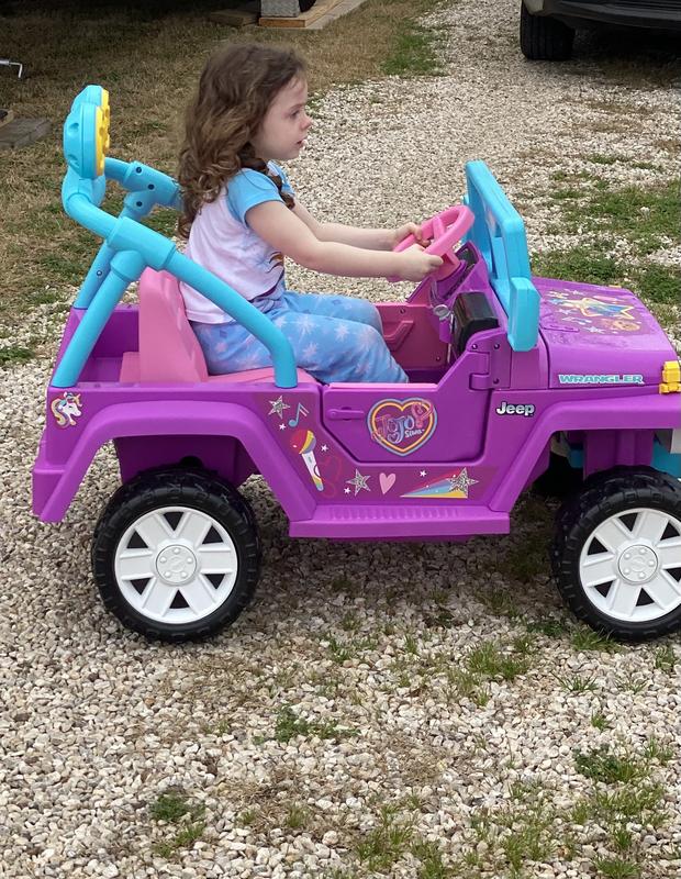 power wheels jojo siwa jeep wrangler