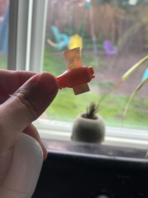 Not so sticky sticker