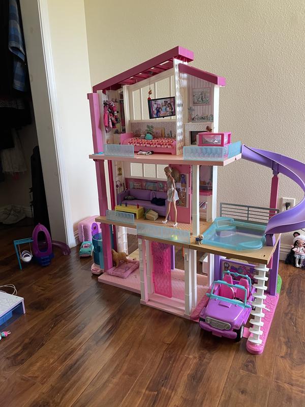 Wooden barbie dream house with elevator sale