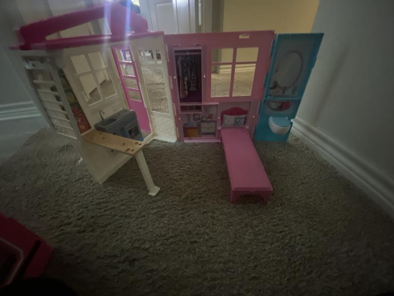 Barbie portable house hot sale