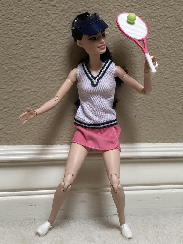 Barbie Made to Move Tennis Player Doll Mattel