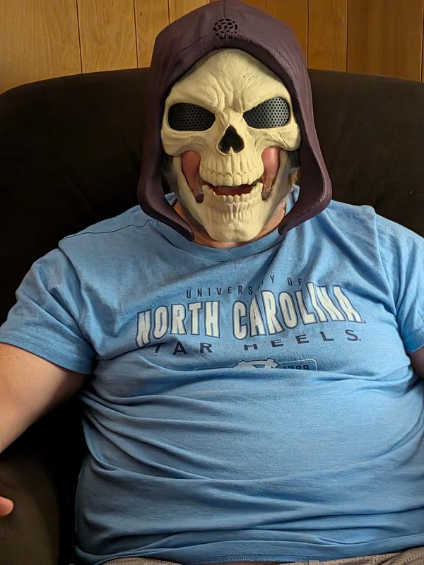 Mask in on my husband